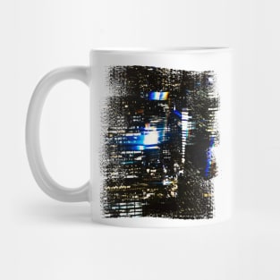 New York Trippy Lights Mug